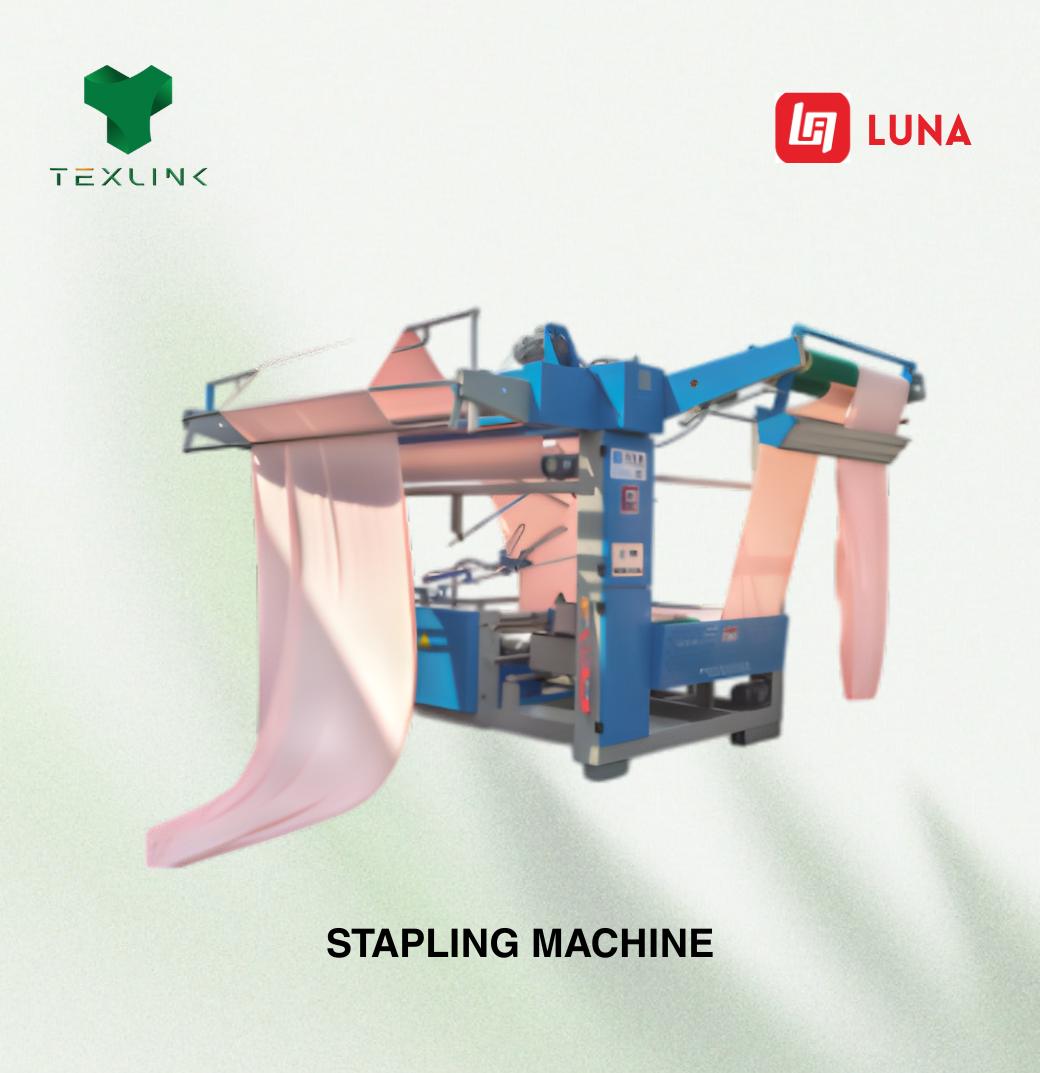 Luna folding and stapling machine